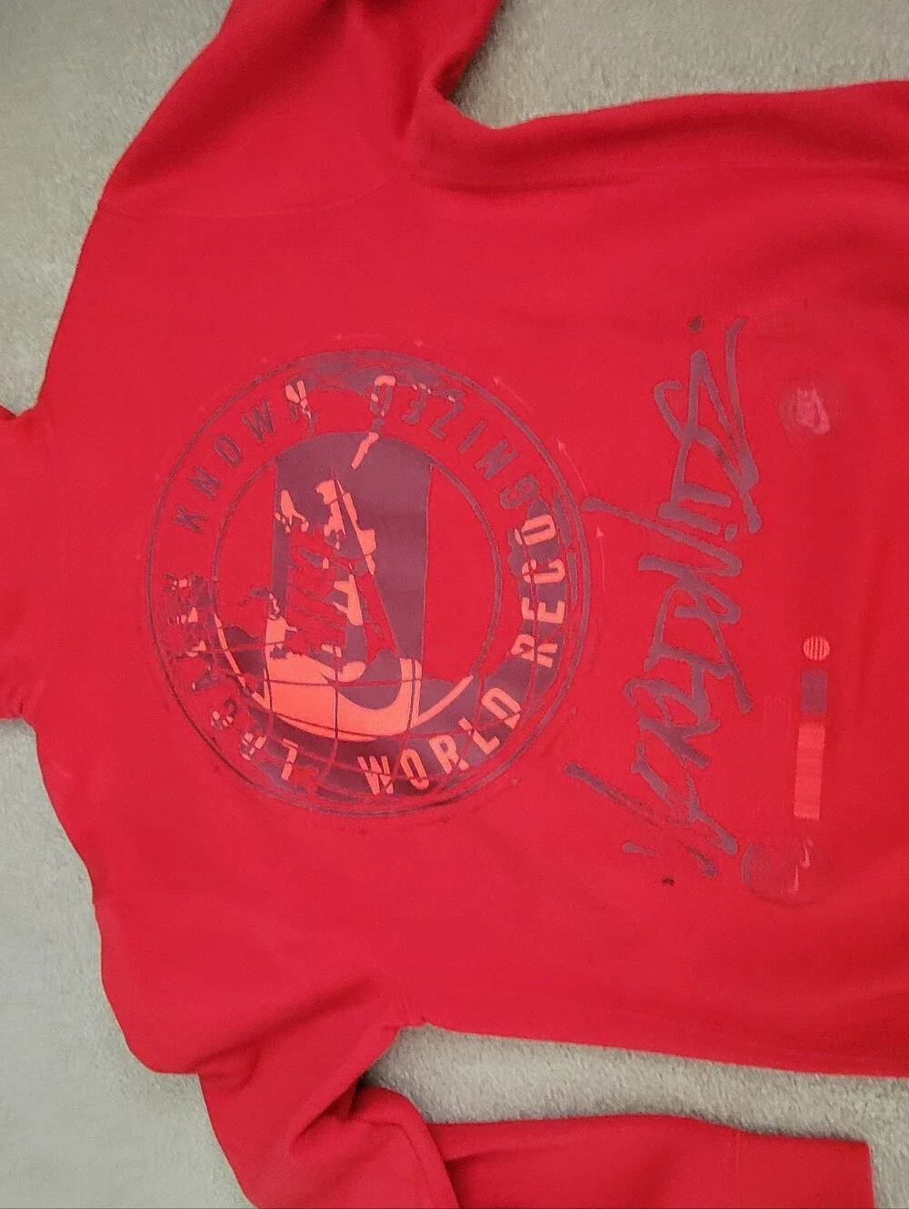 Nike Sportswear C2W Pullover Hoodie Mens M Red DJ0363-657